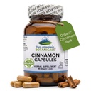 Pure Mountain Botanicals Capsules de cannelle - Pilules Vegan Kosher avec 1000mg de supplément biologique Cassia Cinammon Bark