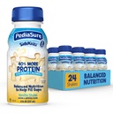 PediaSure SideKicks, Shake haute teneur en protéines pour les enfants, Vanille, 8 fl oz (paquet de 24)