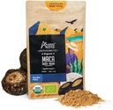 Andes Black Maca Root Powder (Lepidium meyenii) - contient des glucides et minéraux - Adaptogen superfood & Health Promotor - gélatinisé, végétalien, sans OGM et sans allégène - 7 Once (40 portions)
