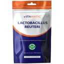 Vitamatic Lactobacillus Reuteri Probiotic Powder - Digestive Health Support - 100 Gram (3.5 OZ) - 100 portions