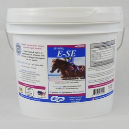 SUPER E-Se Chevaux Supplément antioxydant - Vitamine E & Sélénium pour le soutien des muscles douloureux - 4 livres, (2 paquets)