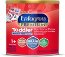 Enfagrow PREMIUM Boire alimentaire pour tout-petit, faite avec du vrai lait, Omega-3 DHA, nutriments et prébiotiques pour la croissance et le soutien immunitaire, non-OGM, poudre de lait pour tout-petit, 24 Oz Can