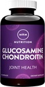 MRM Glucosamine 1500mg & Sulfate de Chondroïtine 1200mg - Supplément de soutien triple force pour la santé cartilage, la mobilité et le soutien nutritionnel des adultes, pour les femmes et les hommes, sans gluten - 30 portions
