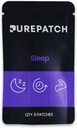 Pure Patch Sleep Patch – Plant-Based Vegan Topical Patch – Magnésium Glycinate – GABA – L-Theanine – Apigenin – Non-ingérable – Résistant à l'eau – Douce sur la peau – Sans gluten – Fabriqué aux États-Unis – 6 Patches