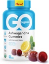 GO Organic Stress Relief Ashwagandha Supplement Gummies.